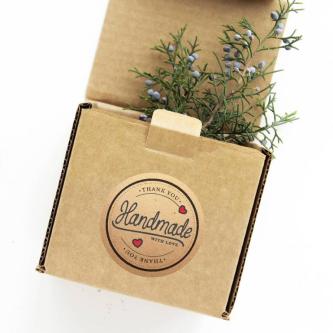 HANDMADE Sticker | Homemade Packaging Label | Self Adhesive … in Singapore - Image 1