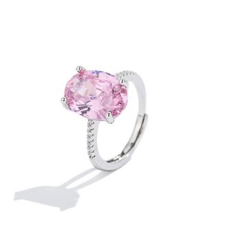HAP Oval Cut Cubic Zirconia Rings In Polished Copper For … in Singapore - Image 1