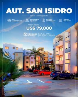 HERMOSO PROYECTO DE APARTAMENTOS EN SAN ISIDRO en Los Minas - Imagen 1