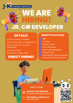 HIRING Junior C Developer in Pinyahan - Image 1