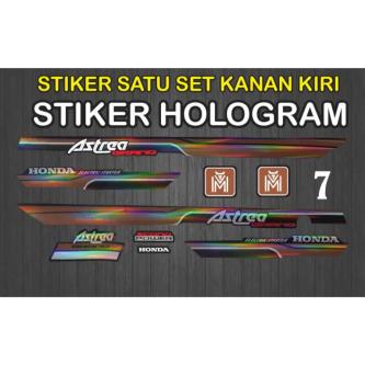 HONDA HOLOGRAM STICKER STRIPING LIST MOTORCYCLE VARIATIONS … in Singapore - Image 1