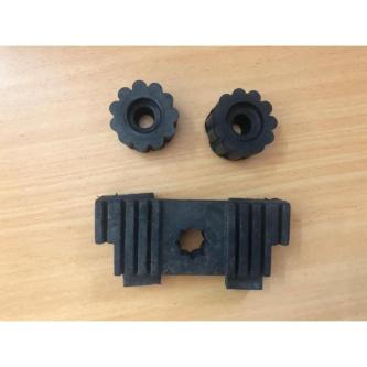 HONDA Rubber Tank Block Set Front Rear CB GL Megapro Tiger … in Taman Johor Jaya - Image 1