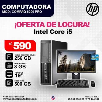 HP Computadora Intel Core i5 en Lima - Imagen 2