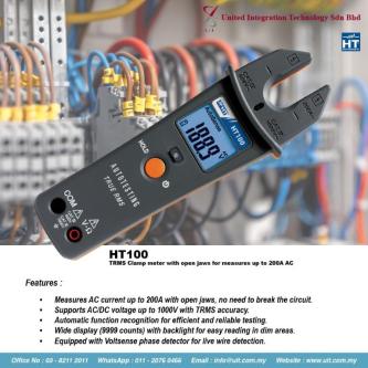HT100 CLAMP METER PROFESSIONAL PRECISION in Kajang - Image 1
