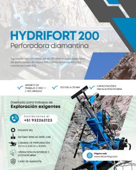 HYDRIFORT 200 | PERFORACIÓN DIAMANTINA | RENDIMIENTO Y DURABILID en Arequipa - Imagen 1