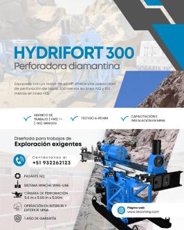 HYDRIFORT 300 | PERFORADORA DIAMANTINA DE ALTO RENDIMIENTO en Arequipa - Imagen 1