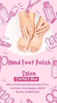 Hand Foot Polish For Ladies Service Salon And Training Center In in Rawalpindi - Image 1