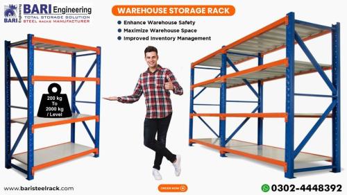 Heavy Duty Pallet Rack | Logistics Storage Racking | Racks in Lahore - Image 2