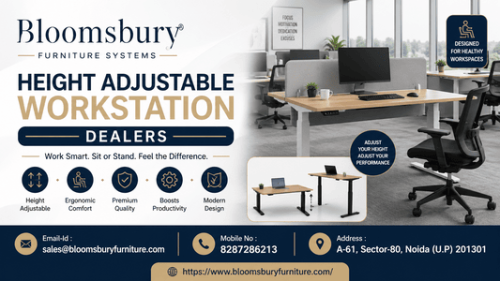 Height adjustable workstation Dealer in Noida - Image 1