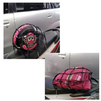 Helmet Net Motorcycle Luggage Net matrixhelm in Singapore - Image 1