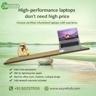 High-Configuration Refurbished Laptops Available in Ghaziabad - Image 1