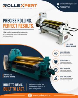 High-Performance Roll Plate Bending Machines | Rollexpert in Pune - Image 1