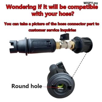 High Pressure Washer Nozzle with Safe Lock Quick Plug … in George Town - Image 1