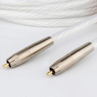 High Quality 2 silver Reference interconnects RCA cable … in Singapore - Image 1