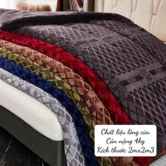 High Quality Super Warm COCO Rabbit Fur Blanket – Soft, … in Singapore - Image 1