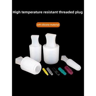High Temperature Resistant Silicone Thread Plug with Handle … in Singapore - Image 1