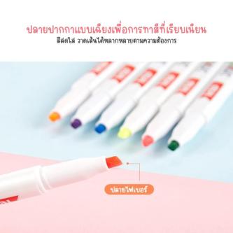 Highlight Highlighter Pen 5-Color Marker Smooth Bright Color in Johor Bahru - Image 1