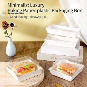 Rectangular Sandwich Box Cake Roll And Pastry … in Taman Johor Jaya - Image 1