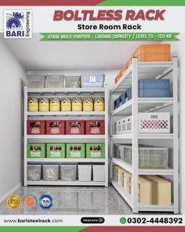 Home Use Rack | Store Room Rack | Kitchen Racks | Boltless Rack in Lahore - Image 3