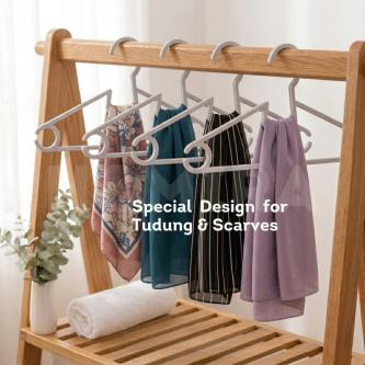 Homira Multipurpose Clothes Hanger - 12pcs Set in Singapore - Image 1