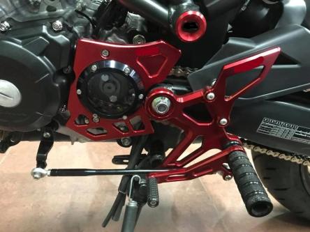 Honda CB125R CB150R Exmotion Streetster V2 Racing Rear Set in Singapore - Image 1