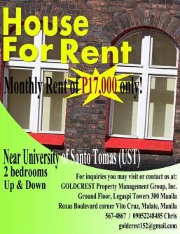 House for Rent in Manila, Manila, Ref# 983836 in Paco - Image 1