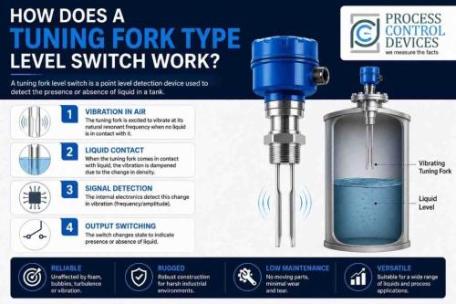 How Does a Tuning Fork Type Level Switch Work in Thane - Image 1