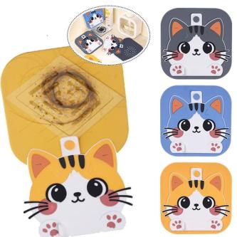 IESPOIRYI Floor Drain Sticker, Cute Kitty Anti-blocking … in Kuala Lumpur - Image 1