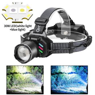 IPRee Dual Light Source Zoomable LED Headlight with Sensing … in Lara - Image 1