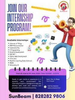 IT Internship in Pune 2026 | AI, Python, Java, MERN, Internships in Pune - Image 1
