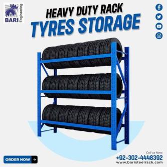Industrial Storage Rack | Rack | Tyres Storage Rack in Lahore - Image 1