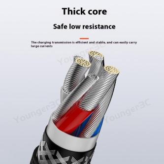 Intelligent Digital Display Dual Type C Data Cable For … in Singapore - Image 1