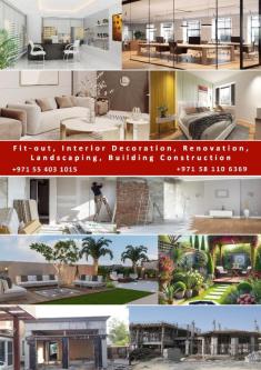 Interior Fit-out Work, Building Construction & Modification in Dubai - Image 1