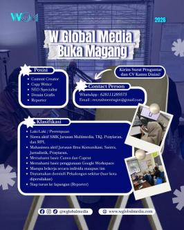 Internship Content Writer Digital in Semarang - Image 1