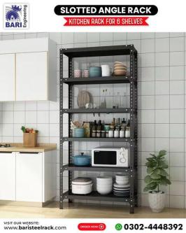Iron Racks | Metal Racks | Slotted Angle Rack | Steel Racks in Lahore - Image 1