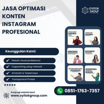JASA OPTIMASI KONTEN INSTAGRAM PROFESIONAL in Surabaya - Image 1