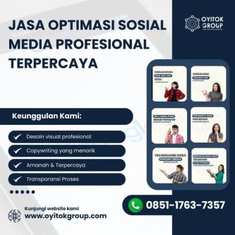 JASA OPTIMASI SOSIAL MEDIA PROFESIONAL TERPERCAYA in Surabaya - Image 1