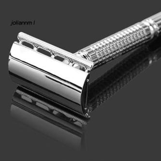 [JM] Men's Traditional Double-Edge Blade Safety Razor Hair … in Singapore - Image 1