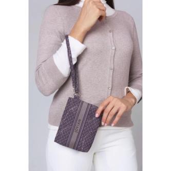 JOVIAN PRINTED MONOGRAM POUCH BAG in Sembawang - Image 1