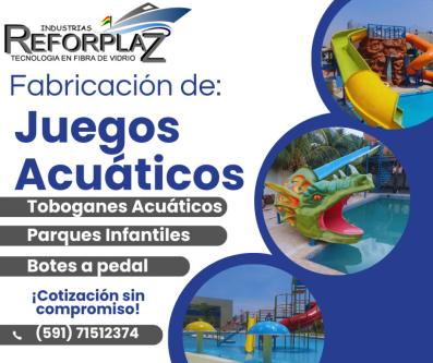 JUEGOS ACUÁTICOS en Santa Rosa del Sara - Imagen 1