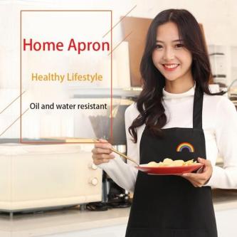 JUNMPER2R Kitchen Smock, PVC Sleeveless Apron, Waterproof … in Taman Johor Jaya - Image 1