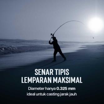JUSTRON Nylon Fishing Line Series 500M - MR-500M in Kuala Lumpur - Image 1