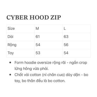 Jacket CYBER HOOD ZIP in Singapore - Image 1