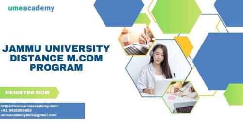 Jammu University Distance M.Com Program in Jammu - Image 1