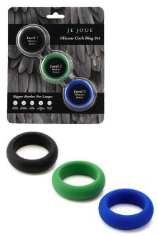 Je Joue Prolong Trainer Set 3 Pack Silicone Cock Rings in Invercargill - Image 1
