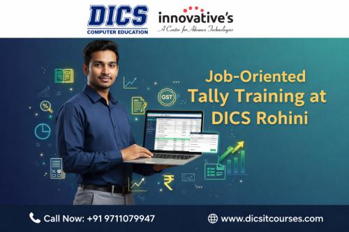 Job-Oriented Tally Training at DICS Rohini in Delhi - Image 1