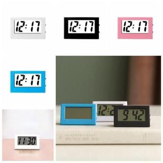 KIKO2E Mini Triangle Clock, ABS Small Desk Digital Clock, … in Mandai - Image 1