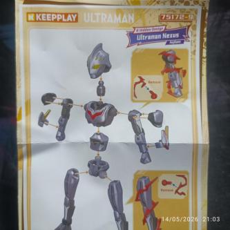 Keeplay Infinite 02 Ultraman Nexus Anphans (R Hidden Design in Ipoh - Image 1