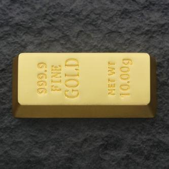 Keycap Keyboard Key Stone Imitation Gold Brick Gold Nugget … in Singapore - Image 1