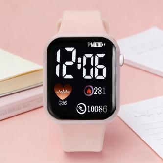 Kids Luminous Digital Watch Set: Rhinestone Butterfly … in Singapore - Image 1